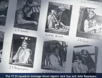 "Avengers of the Philippines" 37x24 limited edition (192/450) print signed by 7 of President George Bush's wingmen