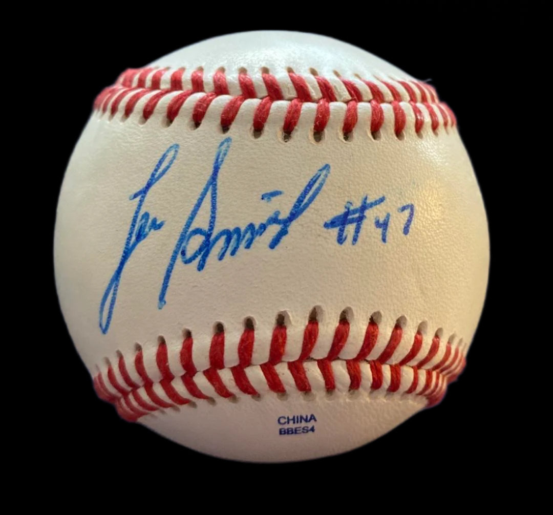 Multi-signed baseball Ron Guidry, Dale Murphy, Jack Morris, Phil Niekro, Lee Smith and Vince Coleman w/Beckett COA