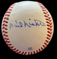 Multi-signed baseball Ron Guidry, Dale Murphy, Jack Morris, Phil Niekro, Lee Smith and Vince Coleman w/Beckett COA