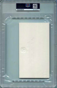 George Bush Signed Slabbed Vice-Presidential Card - PSA slabbed and JSA COA w/full letter of authenticity