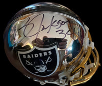 Bo Jackson (Raiders) Signed mini-helmet - Beckett COA